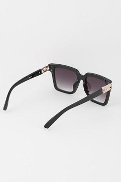 Pack of 12 Greek Key Square Sunglasses