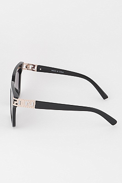 Pack of 12 Greek Key Square Sunglasses