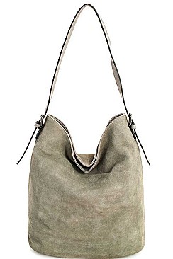 LUXURY DAKOTA GENUINE LEATHER HOBO BAG JY-17747-ML