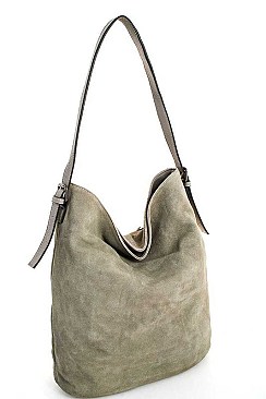 LUXURY DAKOTA GENUINE LEATHER HOBO BAG JY-17747-ML