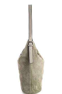 LUXURY DAKOTA GENUINE LEATHER HOBO BAG JY-17747-ML