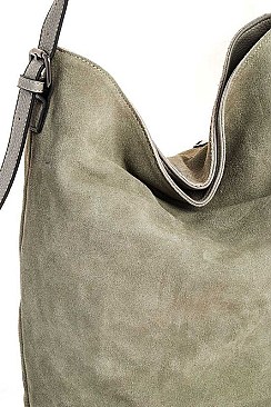 LUXURY DAKOTA GENUINE LEATHER HOBO BAG JY-17747-ML