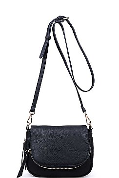 LUXURY DIVA FAUX LEATHER CROSSBODY BAG JY-17974ML