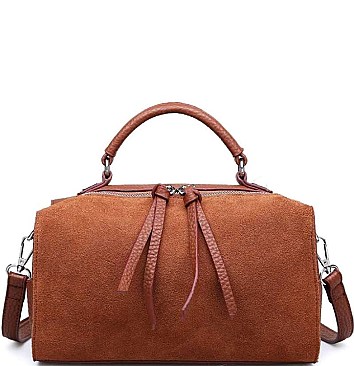 FASHIONABLE HUDSON SATCHEL BAG WITH LONG STRAP JY-18023ML