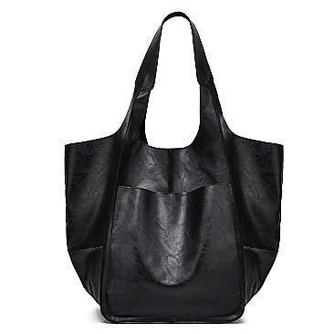 Tall Bucket Expandable Tote Bag