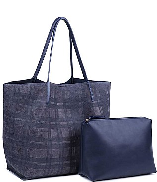 DELUXE CAMBRIDGE 2 IN 1 TOTE BAG JY-18224ML