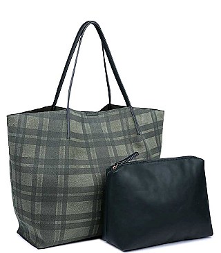 DELUXE CAMBRIDGE 2 IN 1 TOTE BAG JY-18224ML