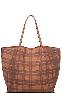 DELUXE CAMBRIDGE 2 IN 1 TOTE BAG JY-18224ML