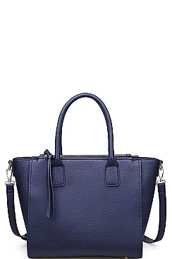 CHIC LUXURY DECLAN SATCHEL BAG WITH LONG STRAP JY-18235