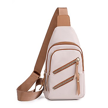 Sling Shoulder Backpack -Multi-Compartment