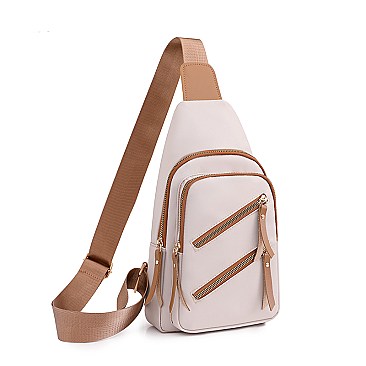 Sling Shoulder Backpack -Multi-Compartment