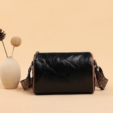 Fashion Vintage Guitar Strap Crossbody Bag