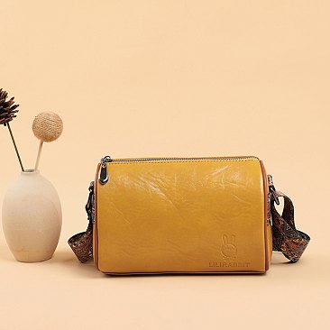 Fashion Vintage Guitar Strap Crossbody Bag