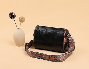 Fashion Vintage Guitar Strap Crossbody Bag