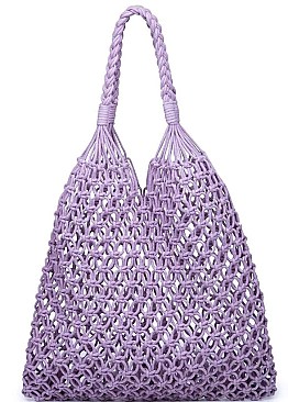 STYLISH PENELOPE WOVEN TOTE BAG JY-18570