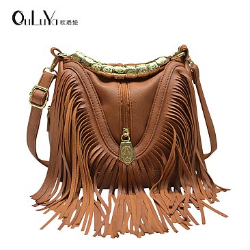 Fringe Tassel Crossbody Bag