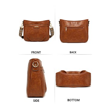 Fashion Guitar Strap Crossbody Bag