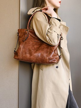 Fashion Vintage Large Shoulder Bag
