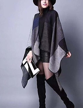 PLAID X-LARGE SOFT BLANKET SCARF