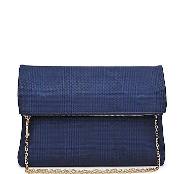 FANCY HEATHER CLUTCH BAG WITH CHAIN JY-20022ML