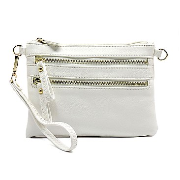 MULTI-POCKET CROSS BODY WRISTLET