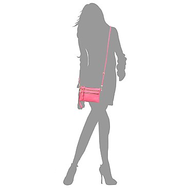 MULTI-POCKET CROSS BODY WRISTLET