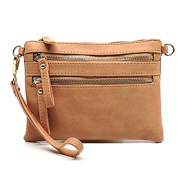 MULTI-POCKET CROSS BODY WRISTLET