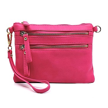 MULTI-POCKET CROSS BODY WRISTLET