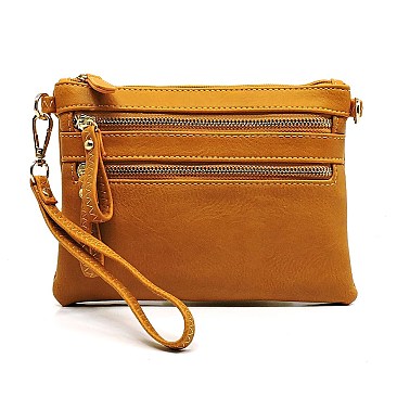 MULTI-POCKET CROSS BODY WRISTLET