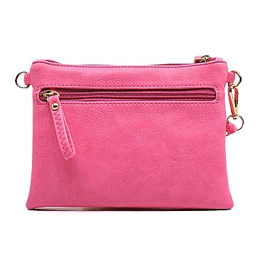 MULTI-POCKET CROSS BODY WRISTLET