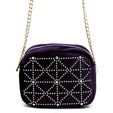 Micro Studded Velvet Cute Box