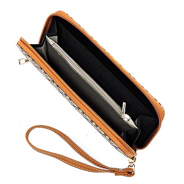 2-in-1 Diamond Check Tote Set