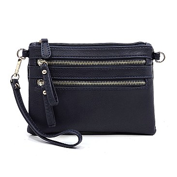 MULTI-POCKET CROSS BODY WRISTLET