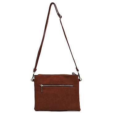 Stylish Multi Pocket Large Cross Body Messenger MH-80831B