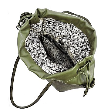 Fashion Drawstring Shopper