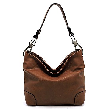 Stylish Side Ring Single Strap Hobo