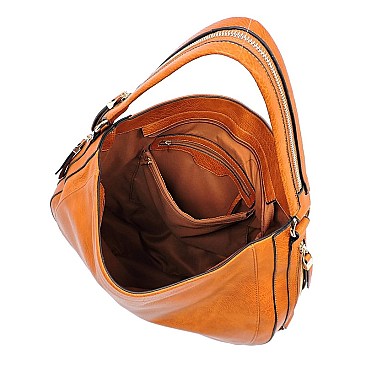 Fashion Zip Concealed Carry Shoulder Bag