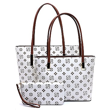 3 IN 1 MONOGRAMMED TOTE