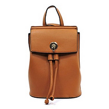 Fashion Convertible Drawstring Backpack Satchel