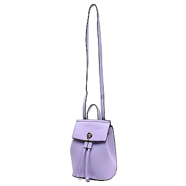 Fashion Convertible Drawstring Backpack Satchel