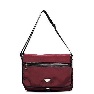 PEGASO Nylon Crossbody Messenger Bag