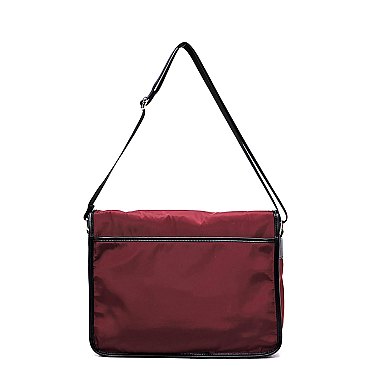 PEGASO Nylon Crossbody Messenger Bag