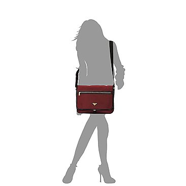 PEGASO Nylon Crossbody Messenger Bag