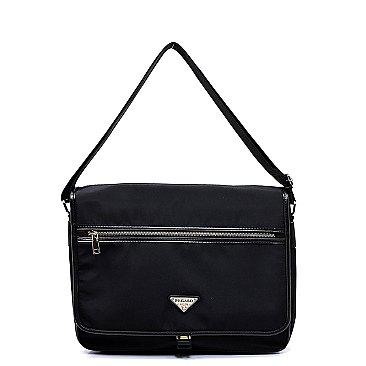 PEGASO Nylon Crossbody Messenger Bag