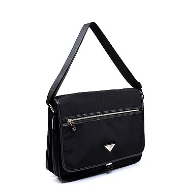 PEGASO Nylon Crossbody Messenger Bag