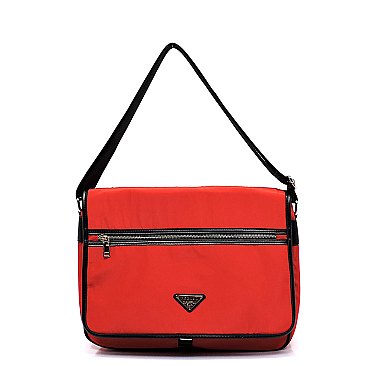 PEGASO Nylon Crossbody Messenger Bag