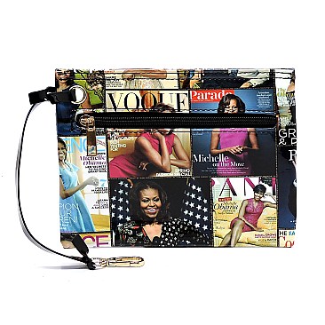 Reversible  Magazine Cover Collage 2-in-1 Tote