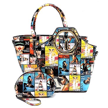 3-in-1 Magazine Cover Collage Shopper