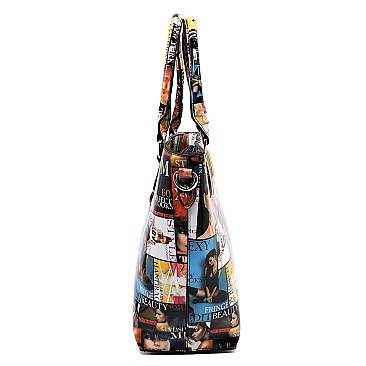 3-in-1 Magazine Cover Collage Shopper