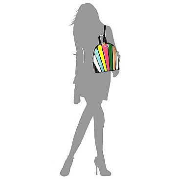 Patent Glossy Multi Backpack